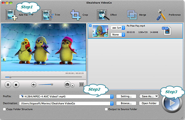 Convert FLV to iMovie