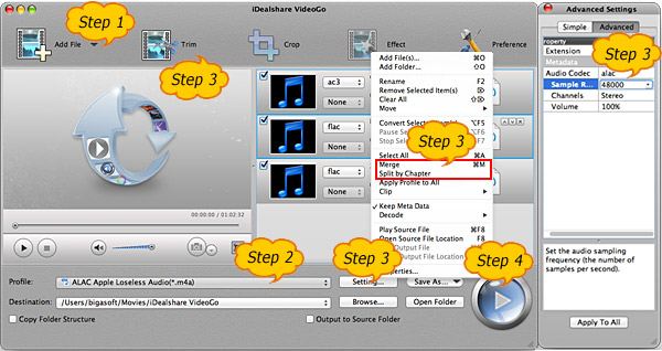 Convert FLAC to iTunes on Mac or Windows