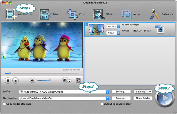 Convert AVCHD to YouTube on Mac