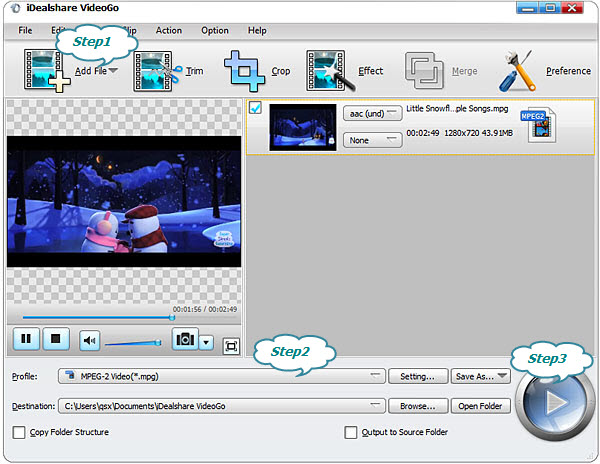 Convert MP4 to Adobe Premiere Elements MPEG-2 