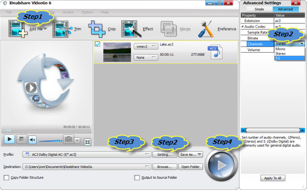 How to Adjust Audio Parameters?